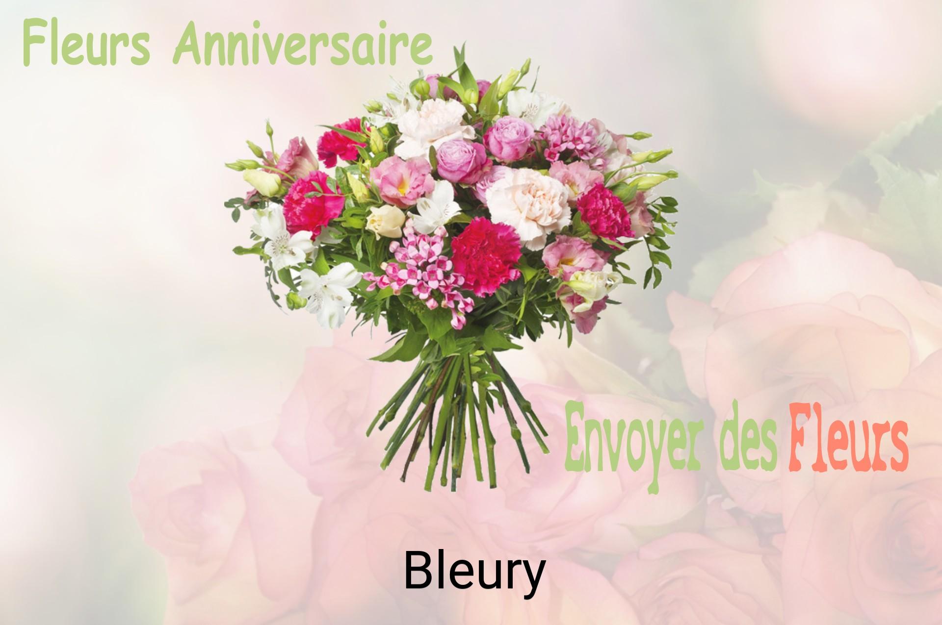 Bouquet de fleurs d’anniversaire livré à Bleury