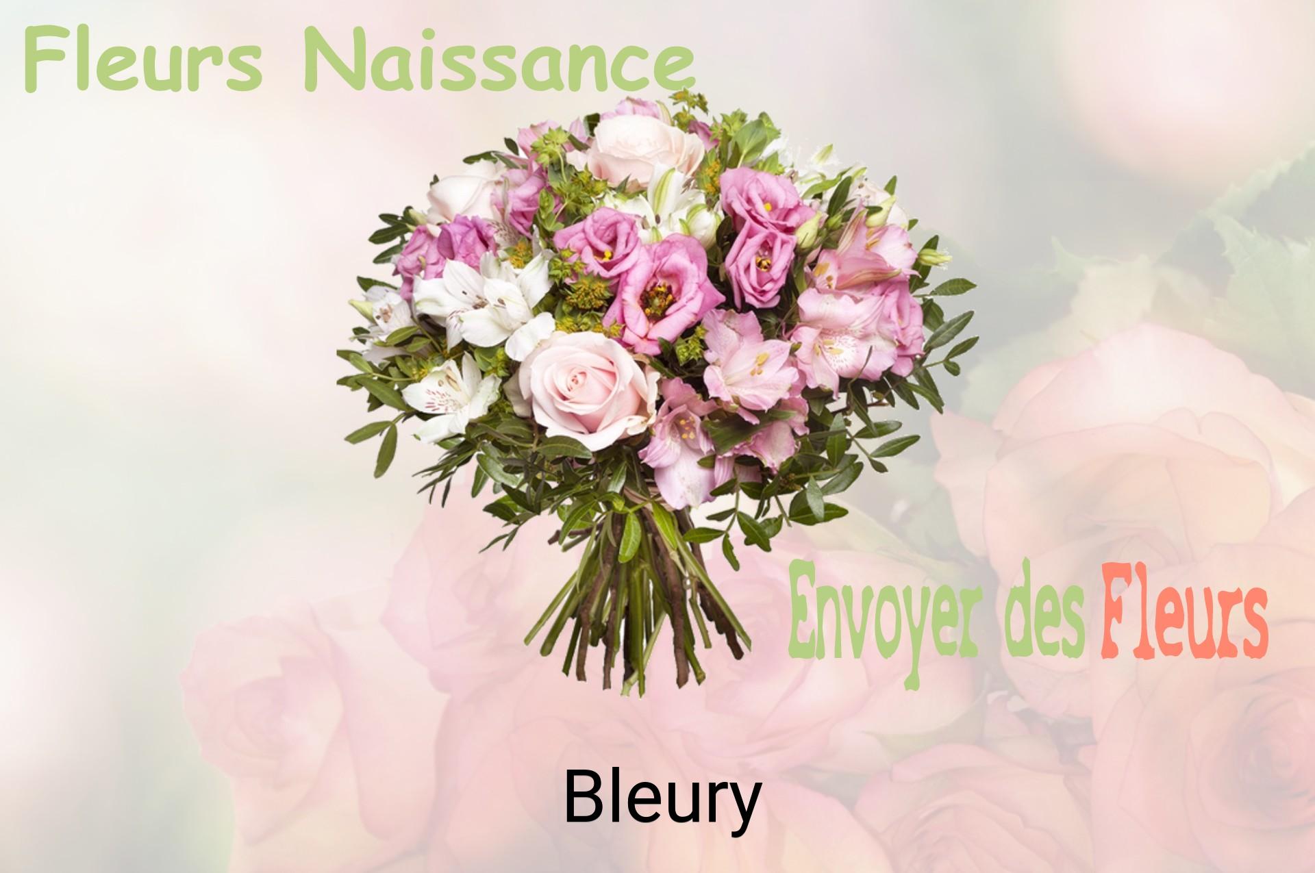 Bouquet de fleurs de naissance livré à Bleury
