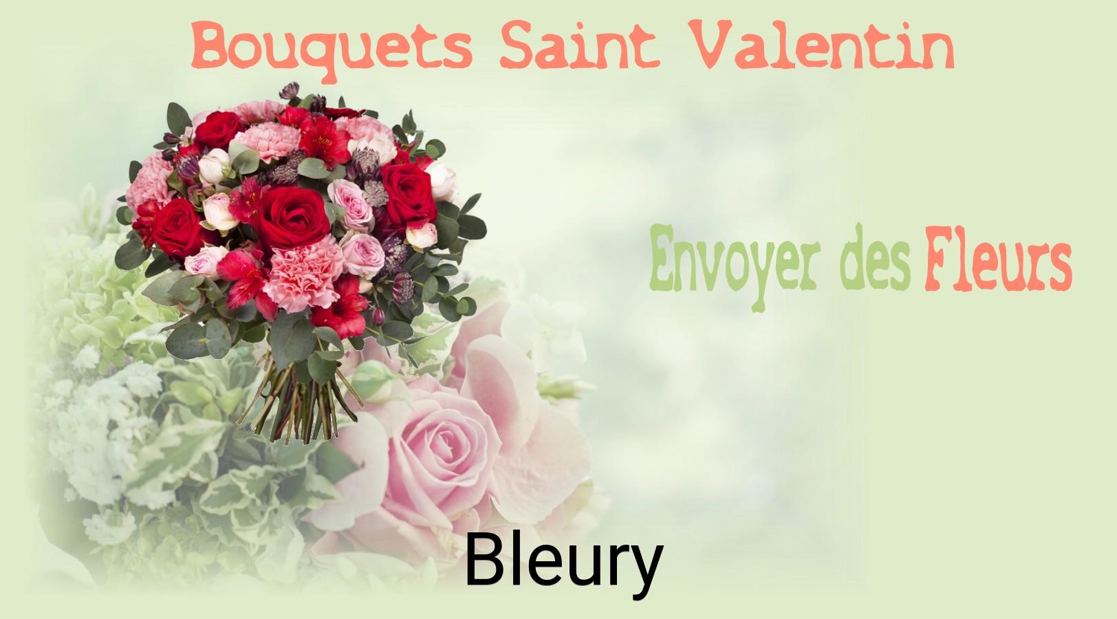Roses de Saint-Valentin livrées à Bleury
